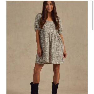 Rylee + Cru Brea Floral Print Mini Dress